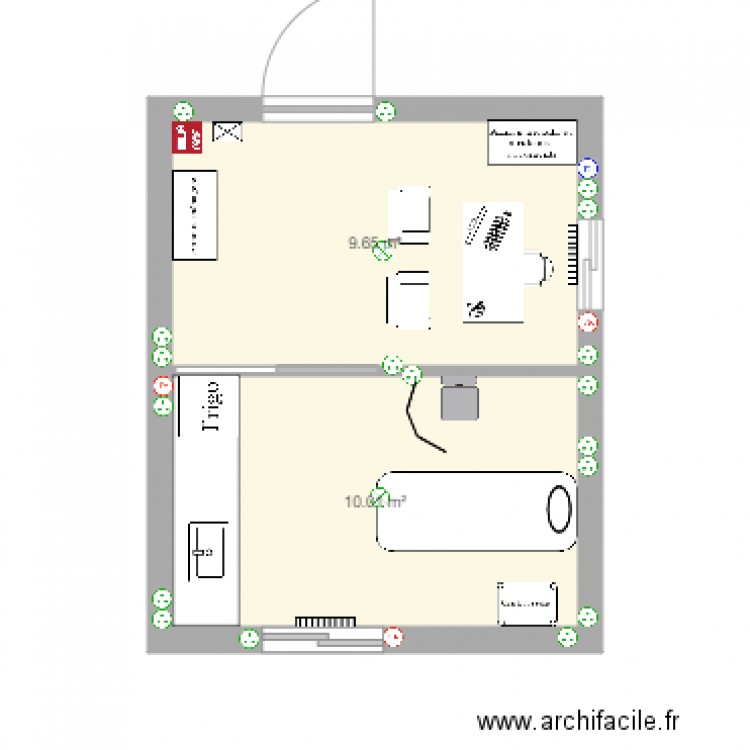 Cabinets de soins infirmiers Cécile. Plan de 0 pièce et 0 m2