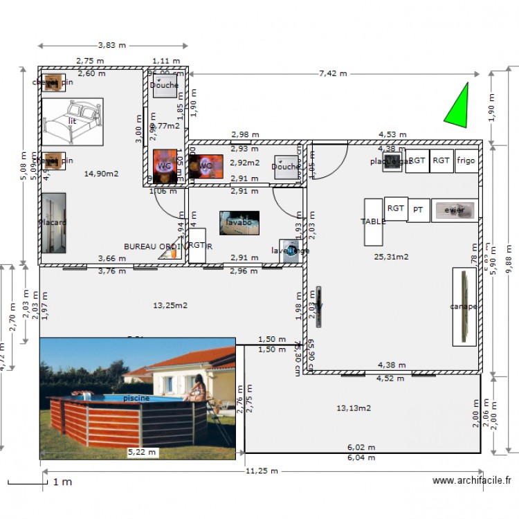 garcia4. Plan de 0 pièce et 0 m2