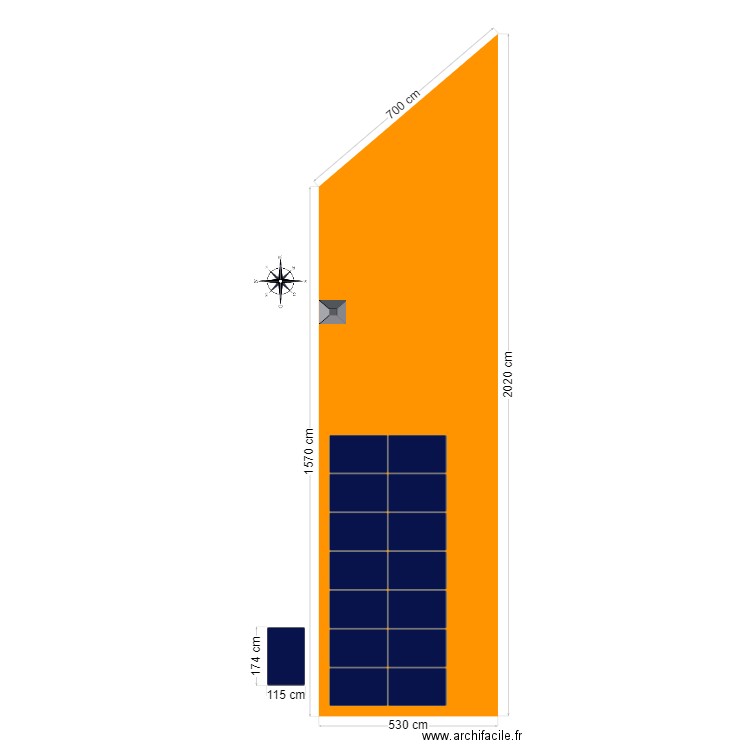 CALEPINAGE M.BERNARD1. Plan de 0 pièce et 0 m2