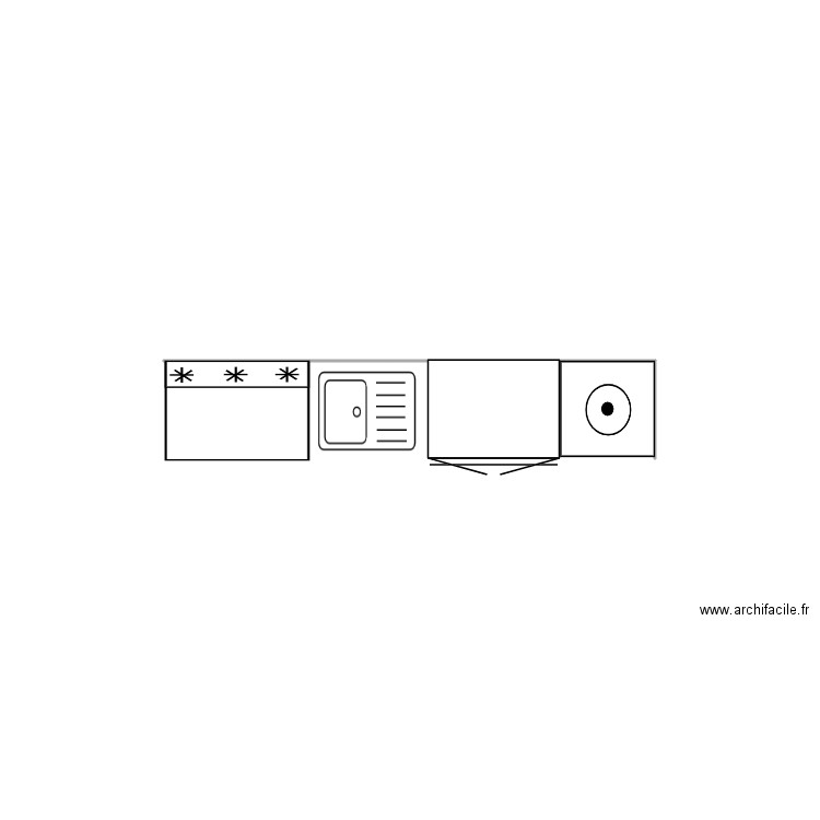 cuisine terrasse de la mer. Plan de 0 pièce et 0 m2