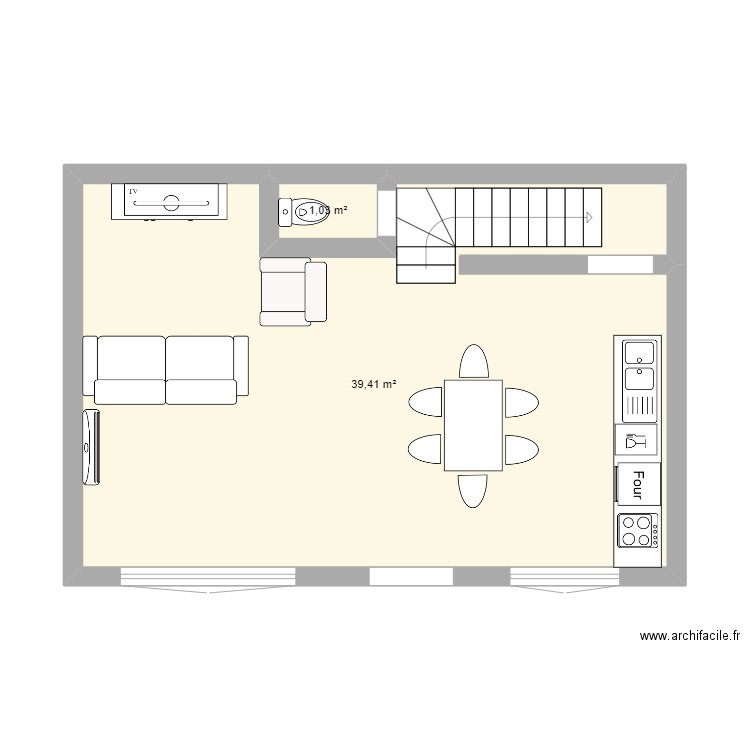petit maison laragne. Plan de 9 pièces et 122 m2