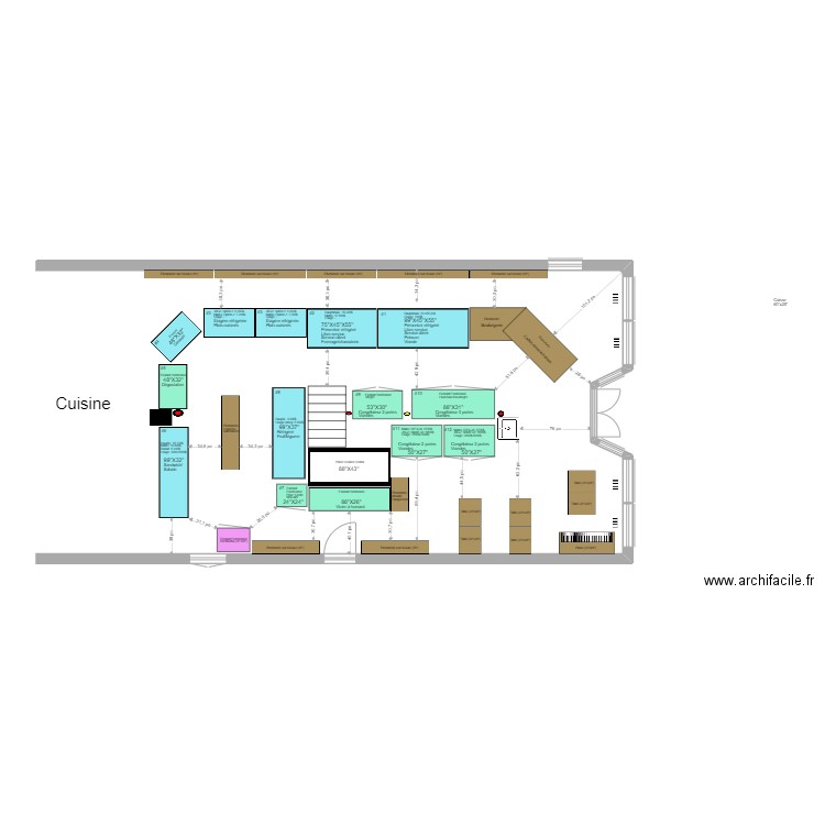 Mante Du Carré Aménagement Frigo 3.1. Plan de 0 pièce et 0 m2