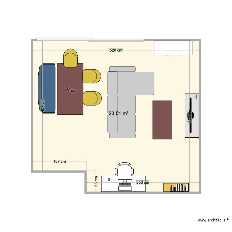 Salon #6. Plan de 0 pièce et 0 m2