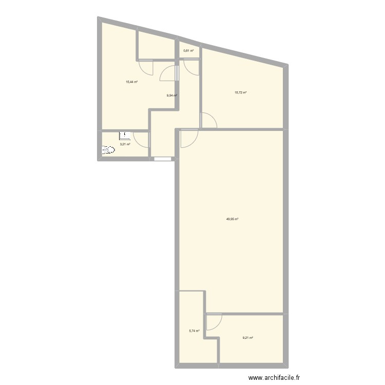 R1 Lucioles. Plan de 0 pièce et 0 m2