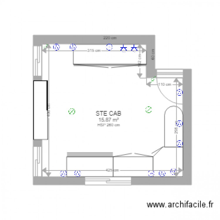 STE 2  CAB. Plan de 0 pièce et 0 m2