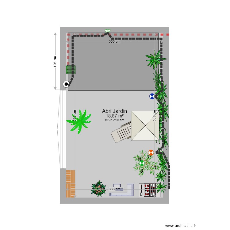 terrasse 2. Plan de 0 pièce et 0 m2