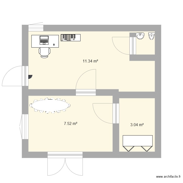 entreprise. Plan de 0 pièce et 0 m2