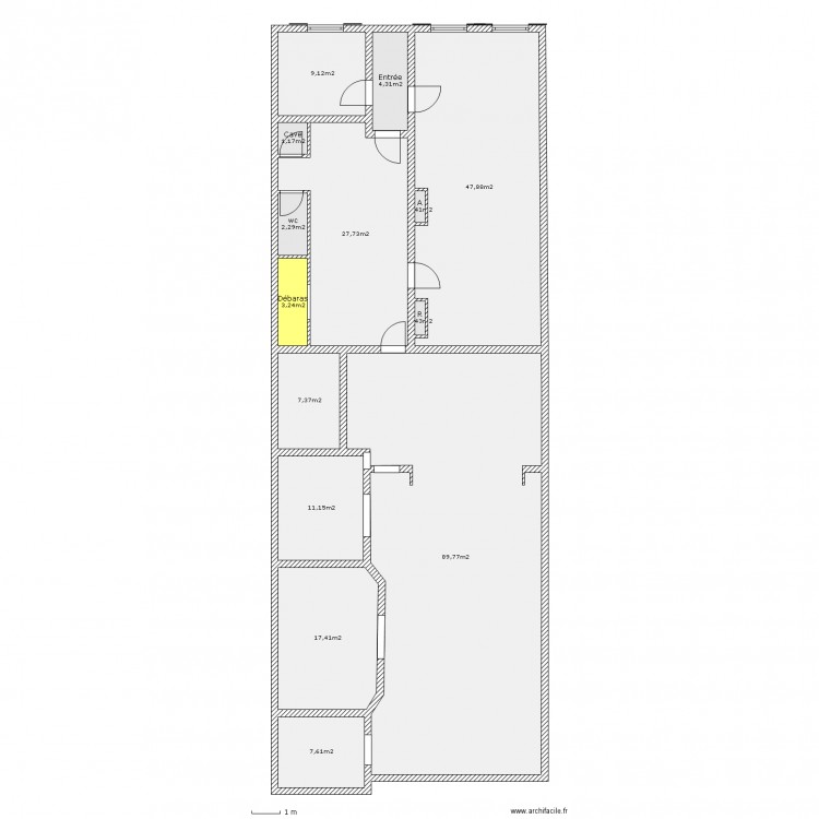 fdsgd. Plan de 0 pièce et 0 m2