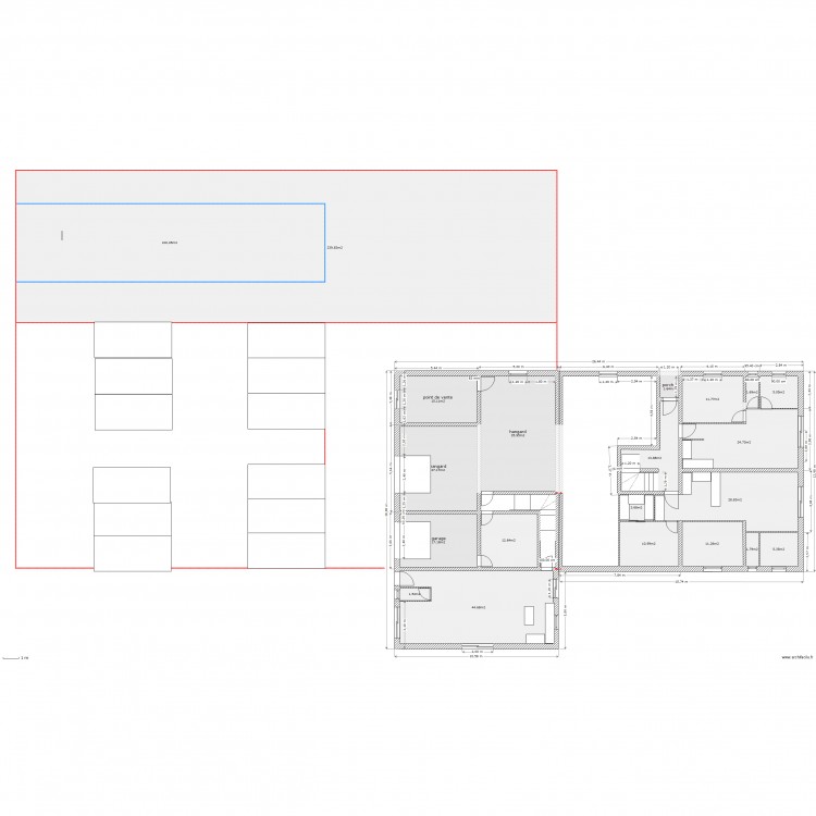 parking2. Plan de 0 pièce et 0 m2