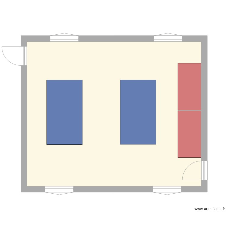 pingpong2. Plan de 0 pièce et 0 m2