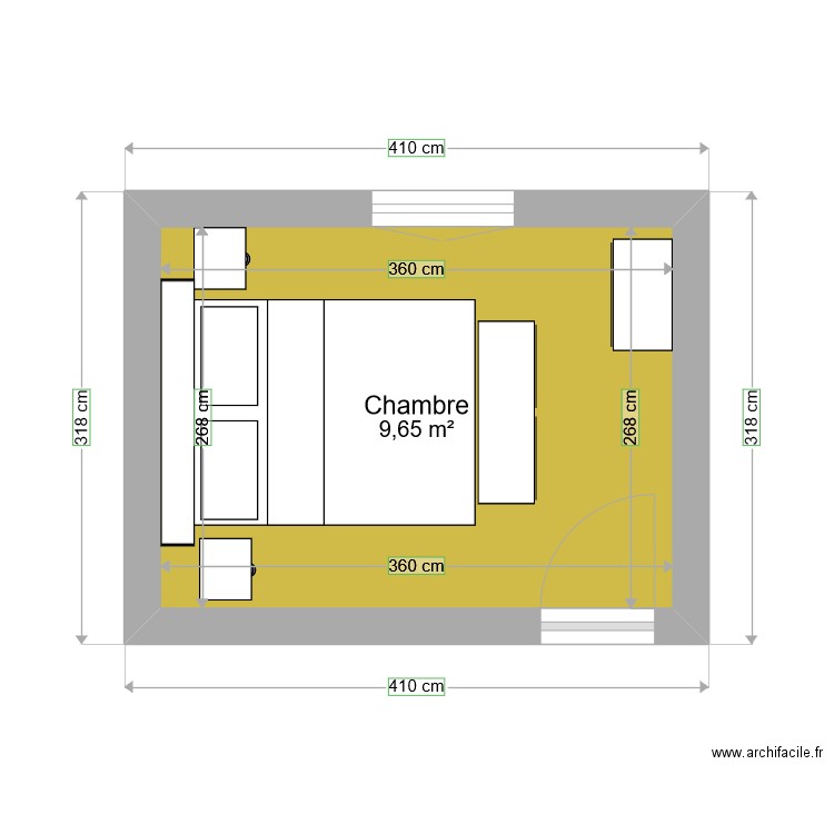 chambre prov. Plan de 0 pièce et 0 m2