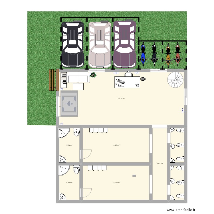 Espace Accueil. Plan de 0 pièce et 0 m2