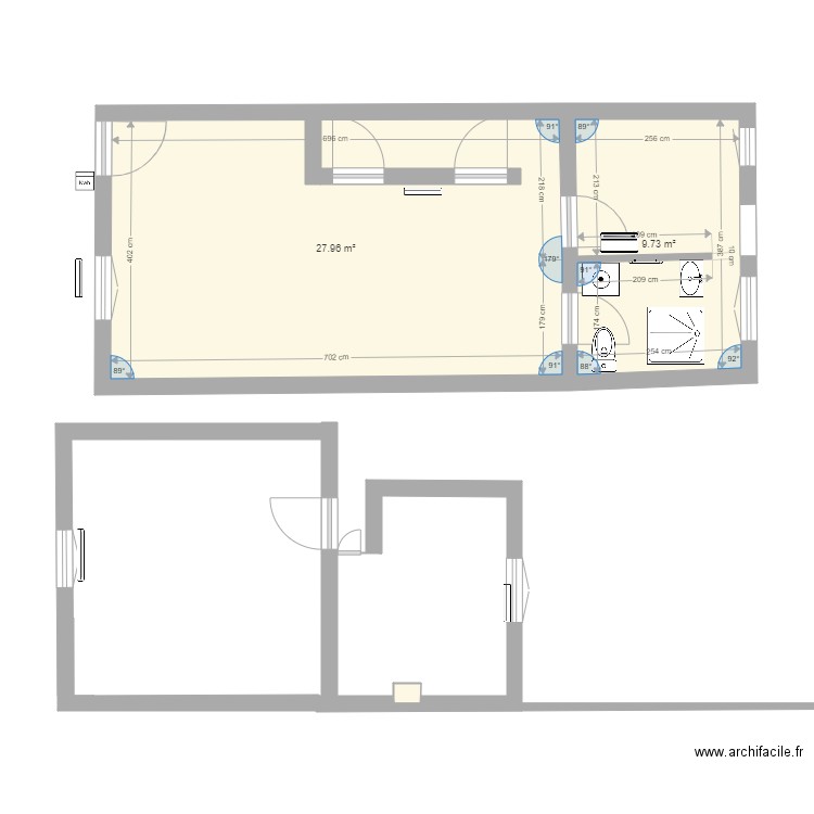 maison rdc. Plan de 0 pièce et 0 m2