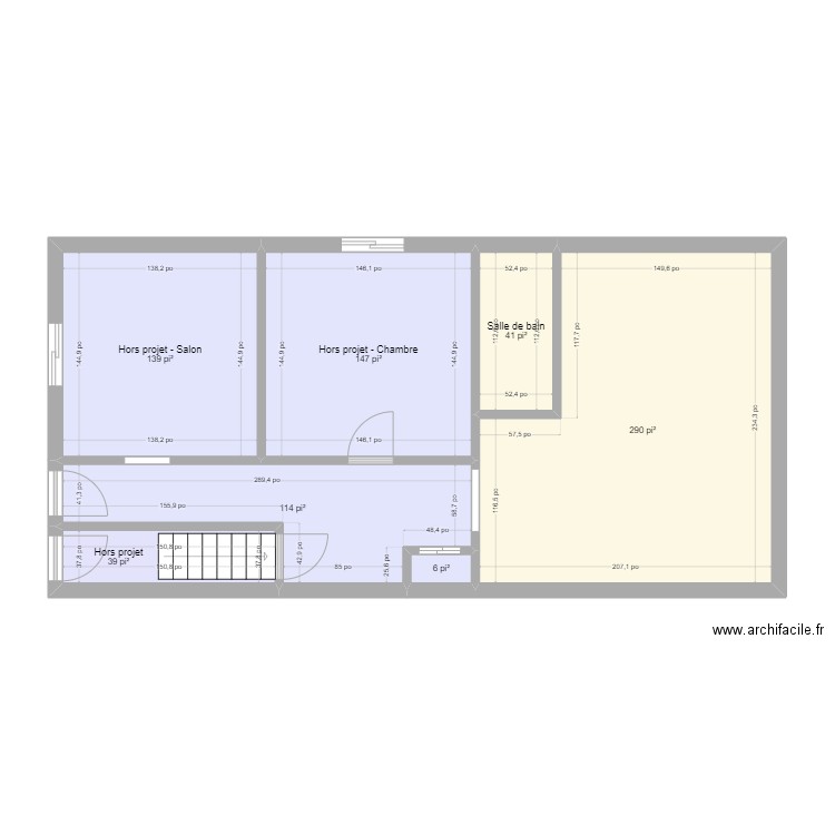 projet final. Plan de 0 pièce et 0 m2