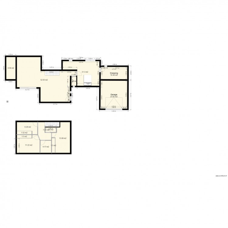 MAISON 3. Plan de 0 pièce et 0 m2