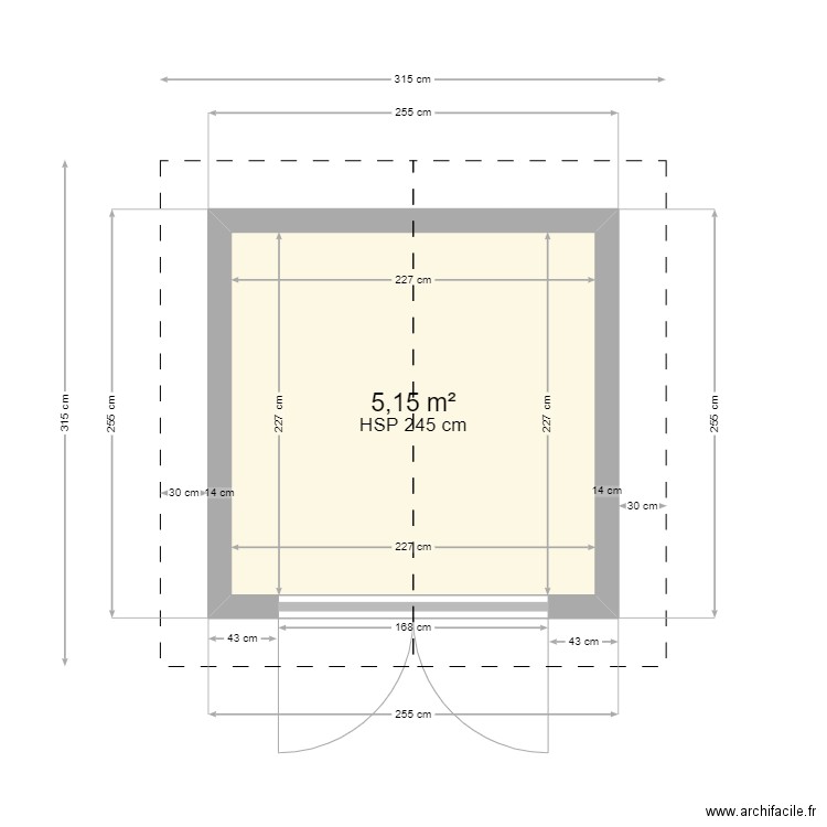 cabane de jardin. Plan de 0 pièce et 0 m2