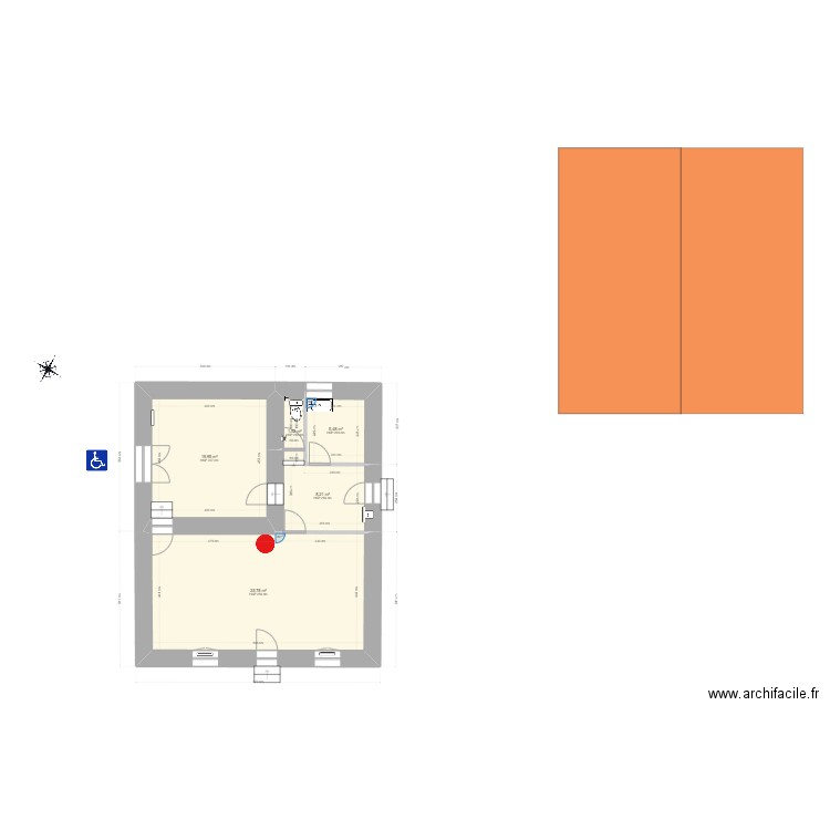 MAIRIE LARIANS PB. Plan de 0 pièce et 0 m2