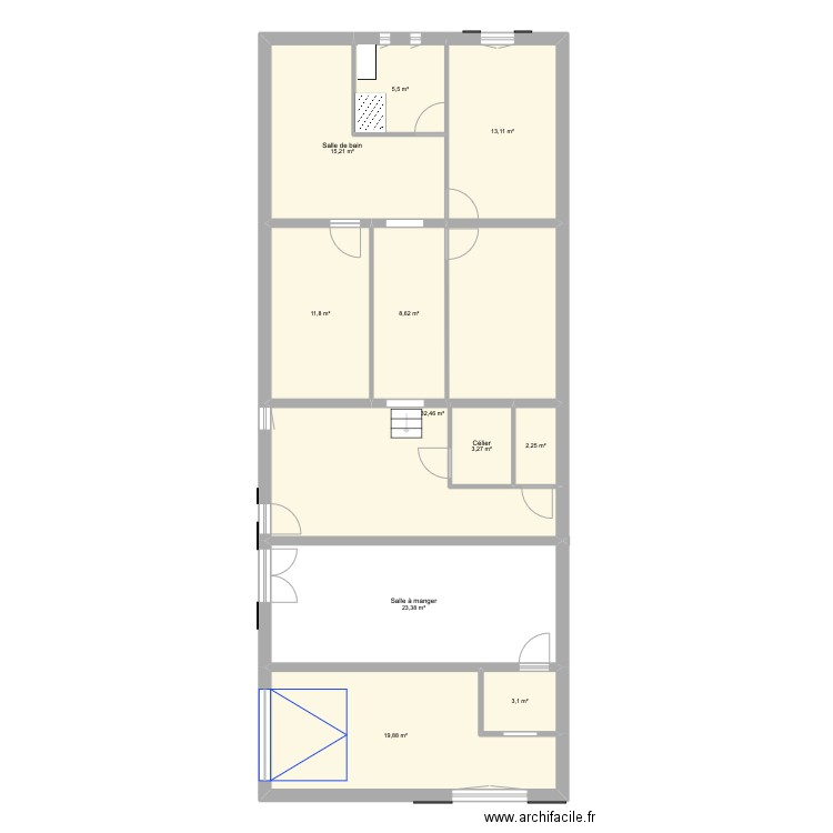 Plan Maison. Plan de 23 pièces et 565 m2