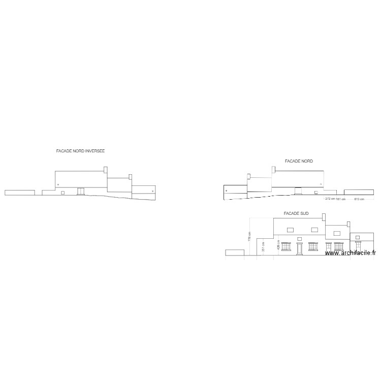 Plan vue facades et toitures V2. Plan de 0 pièce et 0 m2