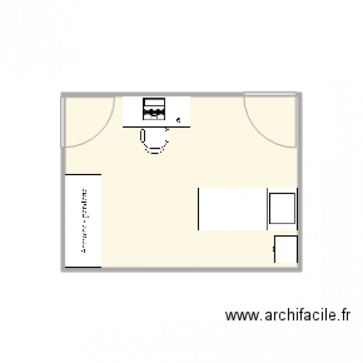 Chambre 2. Plan de 0 pièce et 0 m2