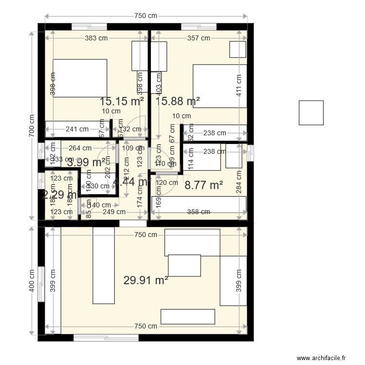 fayole 2 b. Plan de 0 pièce et 0 m2