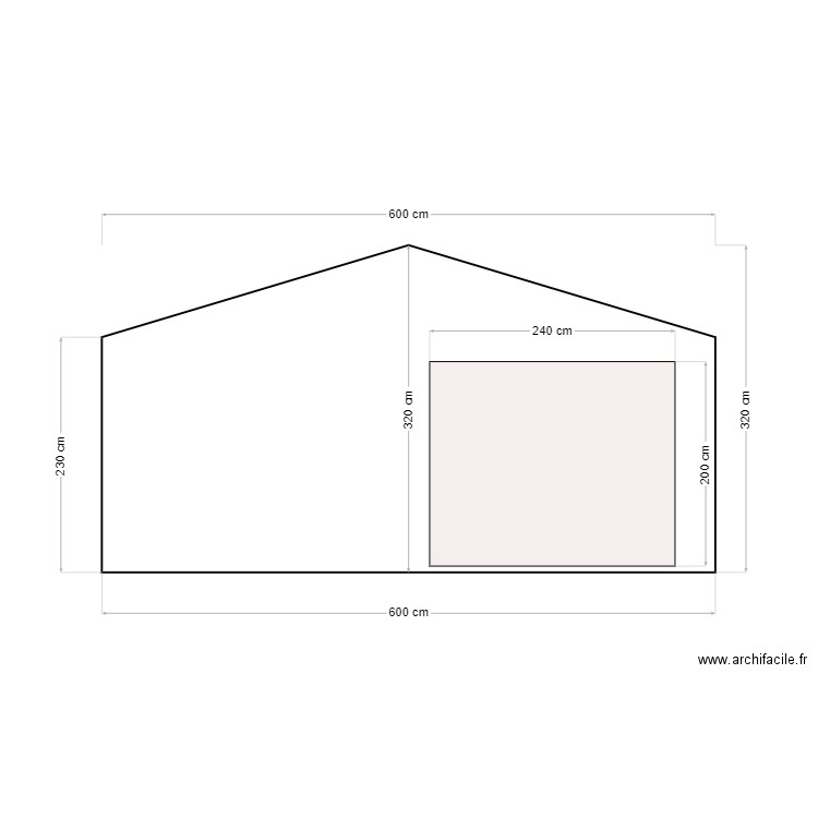 planfaçade2. Plan de 0 pièce et 0 m2