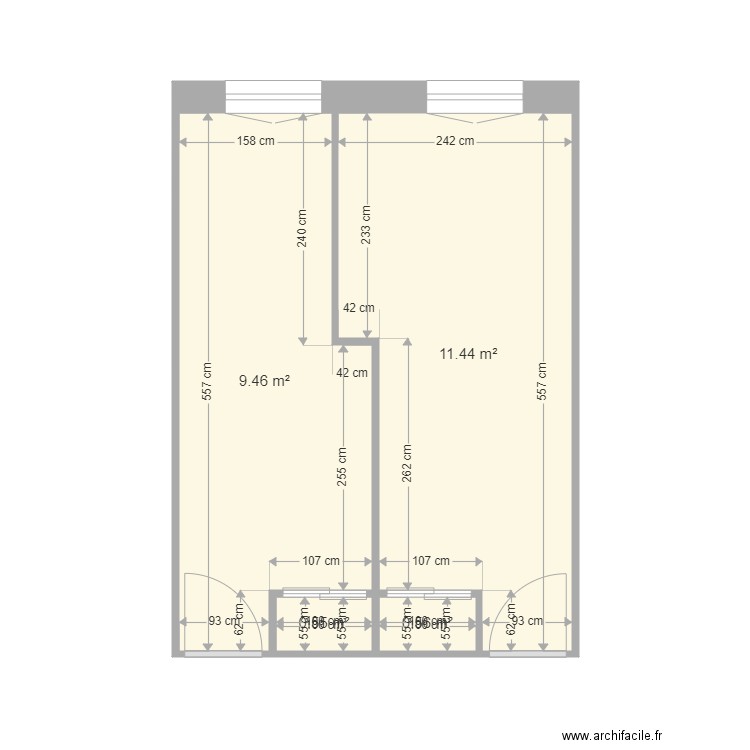 Amévoh. Plan de 0 pièce et 0 m2