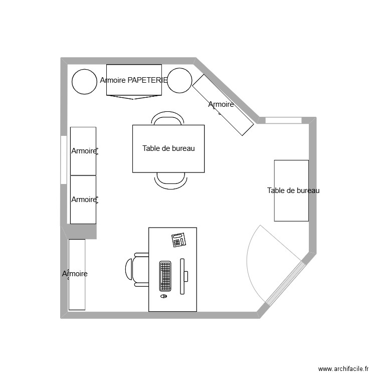 BUREAU VAL 4. Plan de 0 pièce et 0 m2