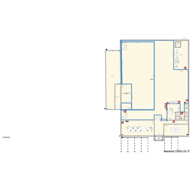 MGL Haren . Plan de 14 pièces et 860 m2