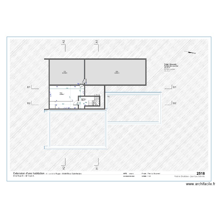 Circuits PC+RJ45 CAVE. Plan de 0 pièce et 0 m2