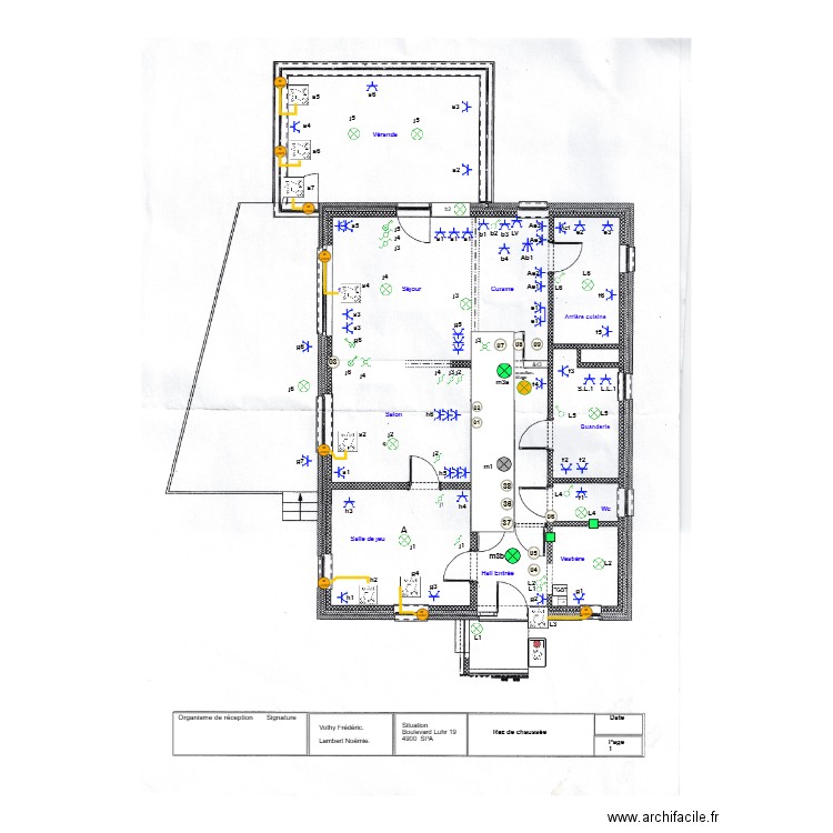 12-2024 position    RRez de chaussée . Plan de 0 pièce et 0 m2