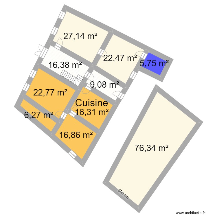 Maison Docteur Maillot Briey. Plan de 25 pièces et 439 m2