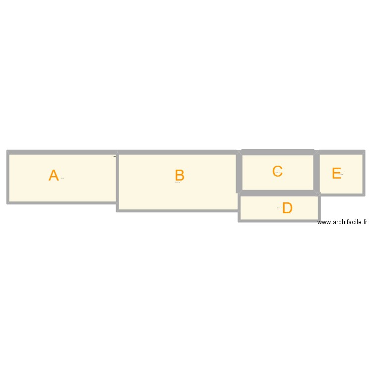 La Salvetat - Bâtiment Sud Hangar. Plan de 6 pièces et 282 m2