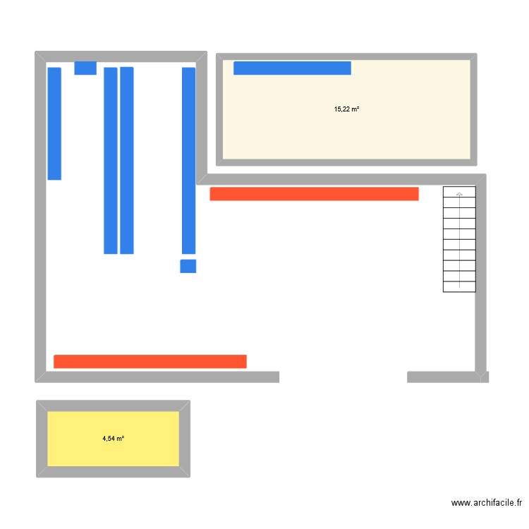 adressage vincey. Plan de 2 pièces et 20 m2