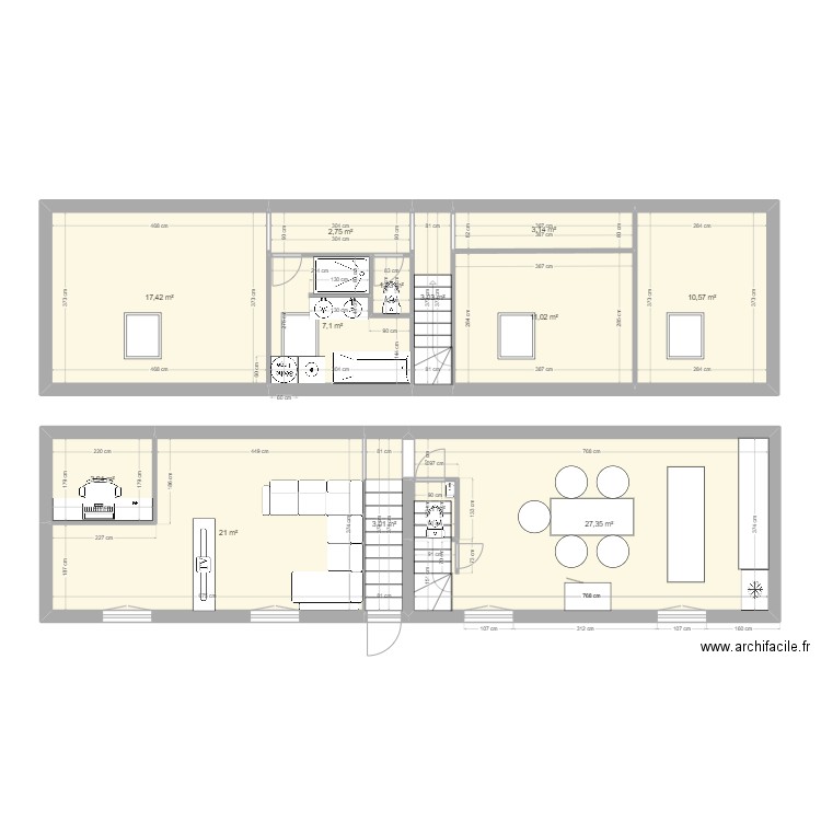 future appart esc milieu 3 v10. Plan de 13 pièces et 112 m2