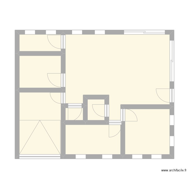 vincent froideville 2. Plan de 8 pièces et 55 m2