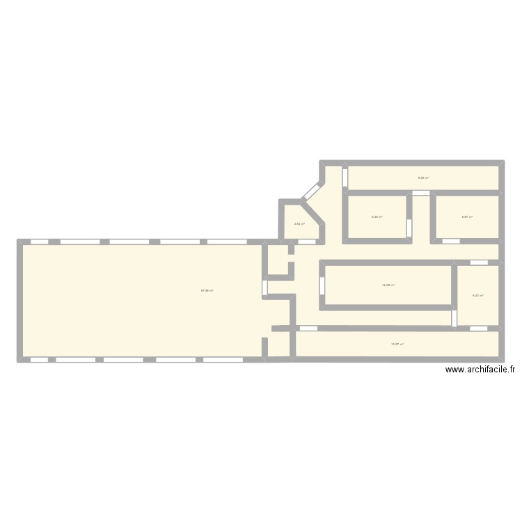 Baylife - LSFD - Grapeseed. Plan de 8 pièces et 156 m2