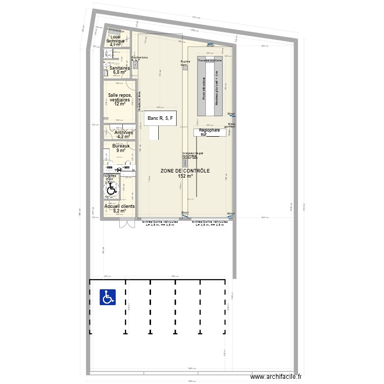 CCT VL Saint Louis M. BIGO v5. Plan de 9 pièces et 798 m2