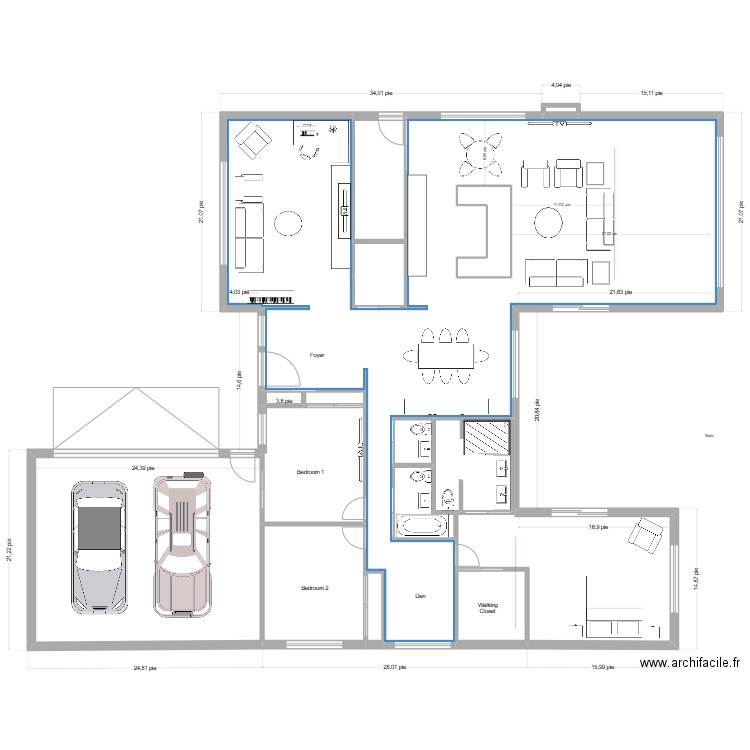 1702 Shagbark Landscape 6. Plan de 16 pièces et 240 m2