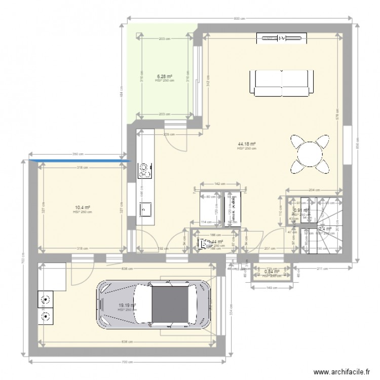 maison Lentilly 51 gueret. Plan de 0 pièce et 0 m2