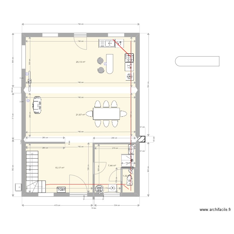 2023-01-22-15-30  - étable simplifié. Plan de 0 pièce et 0 m2