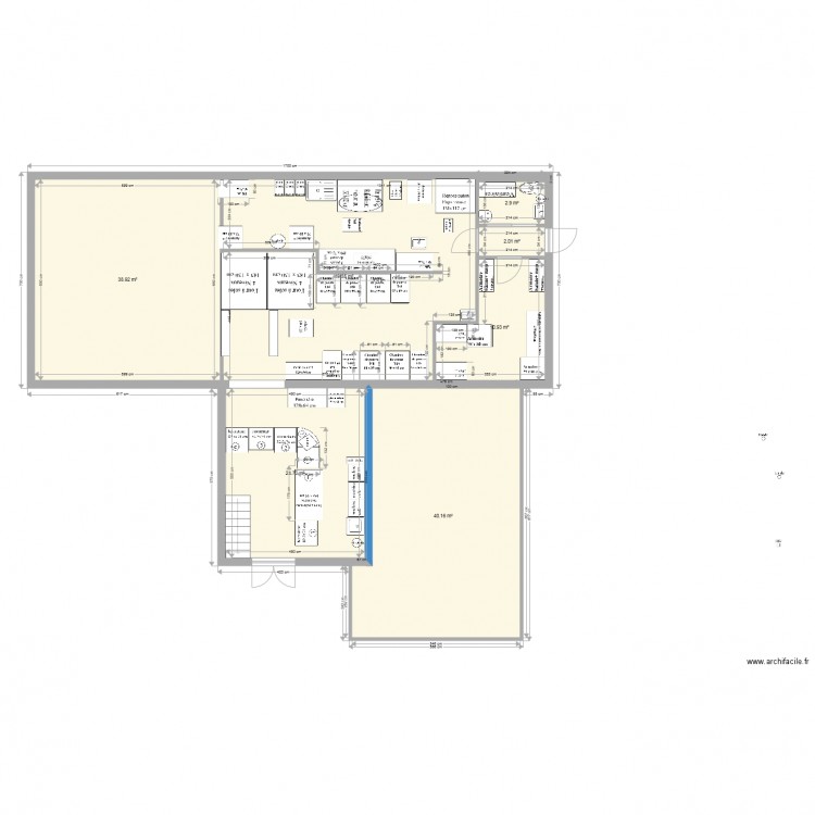 boulangerie 3. Plan de 0 pièce et 0 m2