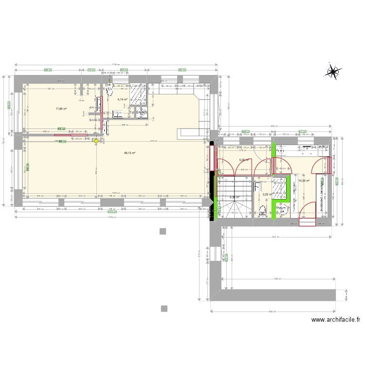 MSAGE_RDC_Base. Plan de 0 pièce et 0 m2