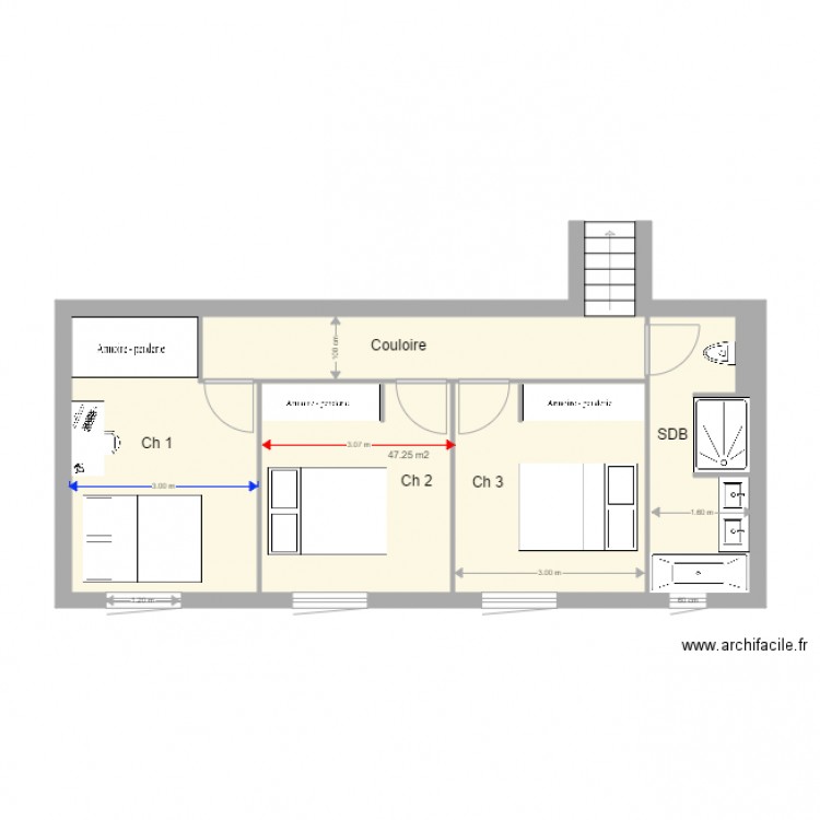 Villa Muller. Plan de 0 pièce et 0 m2