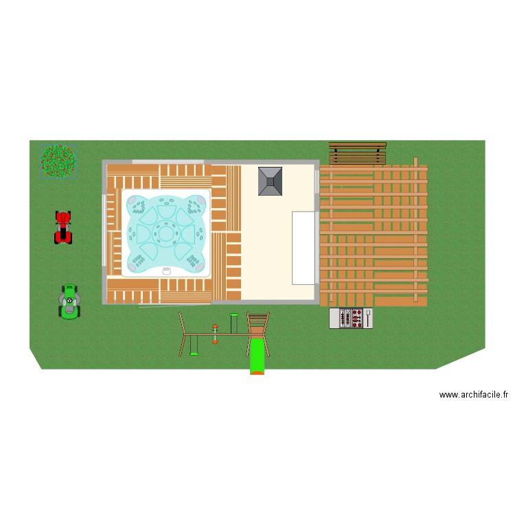 spa. Plan de 0 pièce et 0 m2