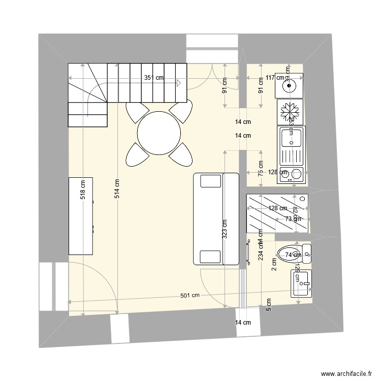 Bergerie ET0.Essai2. Plan de 0 pièce et 0 m2