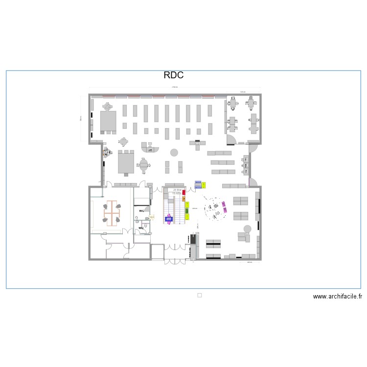 RDC OPEN+. Plan de 0 pièce et 0 m2