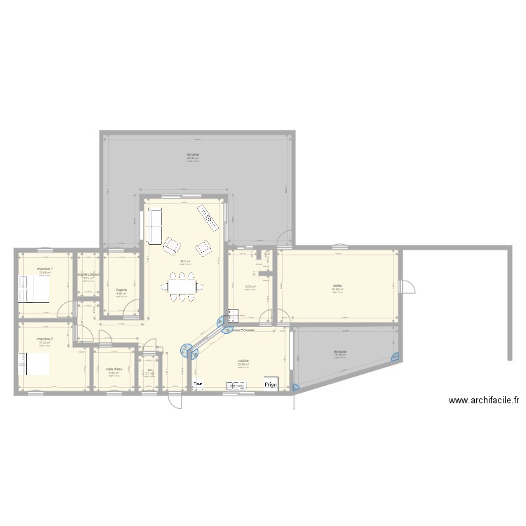 maison vinfab. Plan de 0 pièce et 0 m2