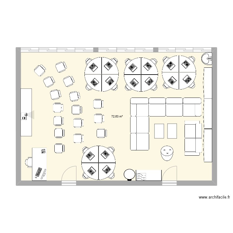 salle 239. Plan de 0 pièce et 0 m2