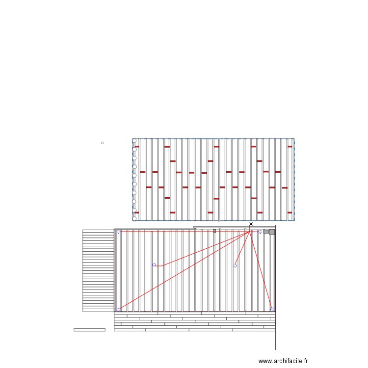 Terrasse. Plan de 0 pièce et 0 m2